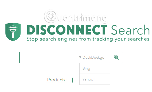 Công cụ tìm kiếm Disconnect Search