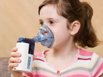 Máy khí dung mũi họng dùng được cho trẻ em.