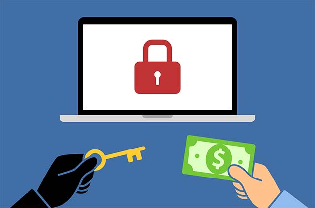 Nạn nhân của ransomware sẽ bị yêu cầu trả tiền chuộc để đổi lấy key giải mã dữ liệu