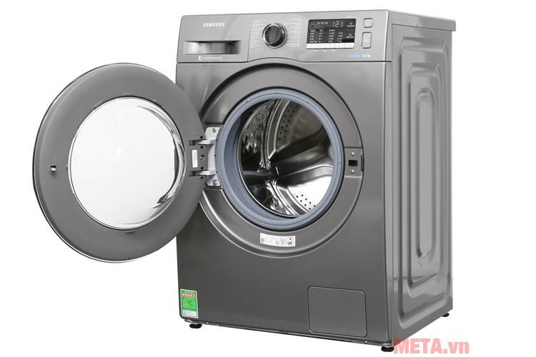 máy giặt samsung cửa ngang ww80j54e0bx-sv 8kg