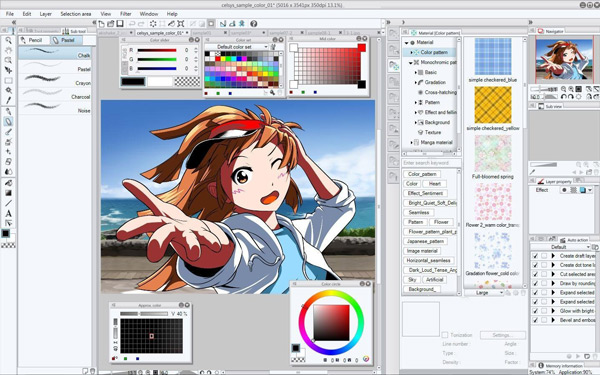Phần mềm vẽ tranh nhân vật Anime