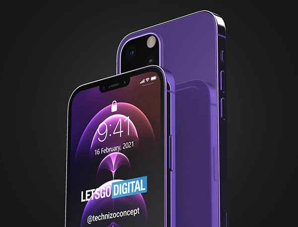 Thiết kế iPhone 13 của Letsgodigital